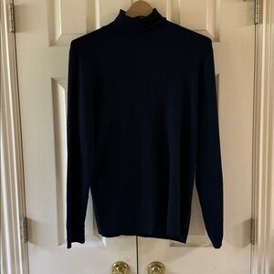 Chico's Turtleneck Sweater in Navy Size 3. NWT